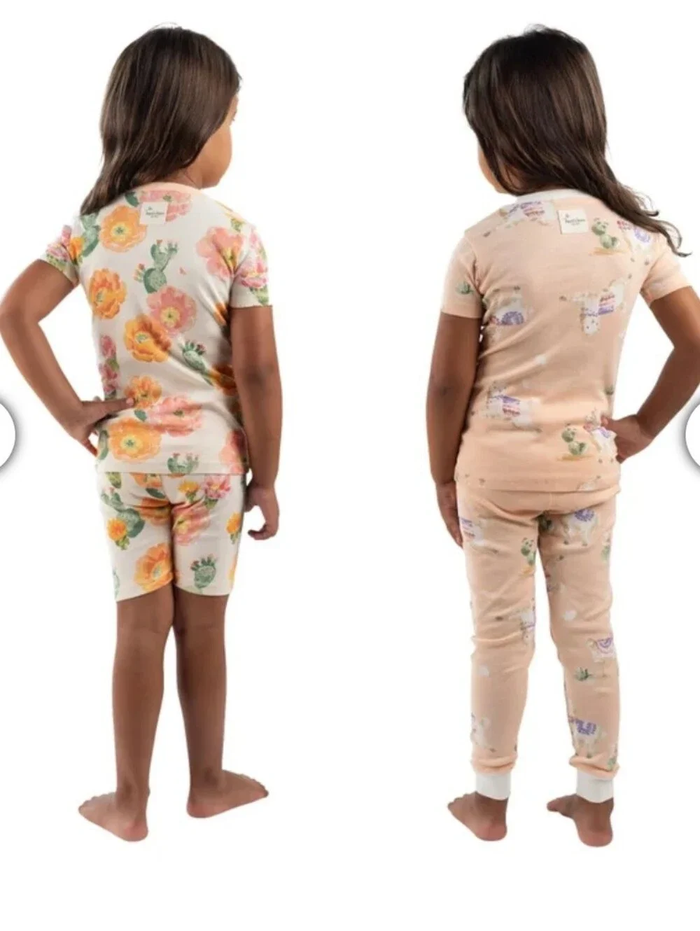 New!Burt's Bees 100%Organic Cotton Kids' 4-piece Pajama Set Y2K Cottagecore Retr